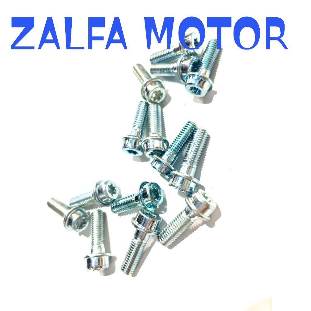 Baut Bintang Cakram Honda Supra M8 Baut Bintang kalifer pegangan cakram Honda 8×26