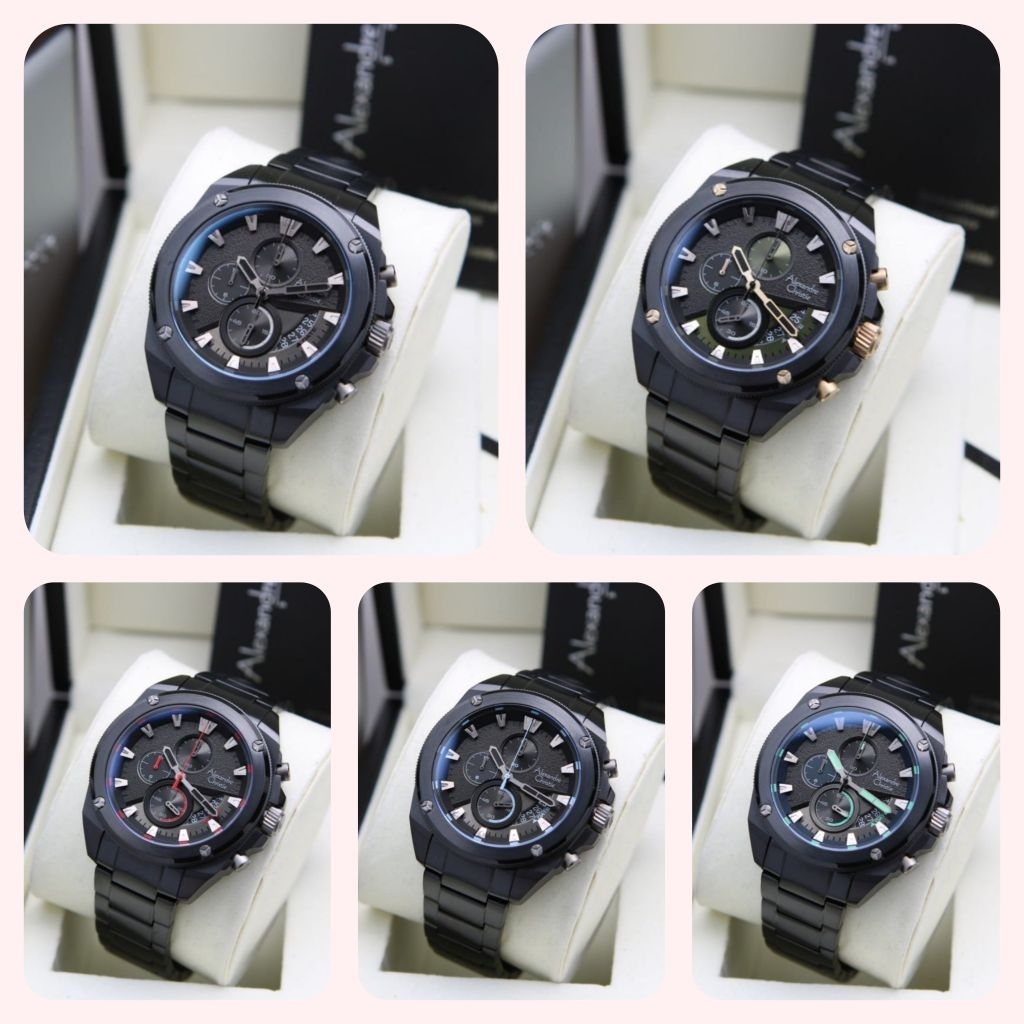 Jam tangan pria Alexandre Christie Ac 6646 / Ac6646 Original