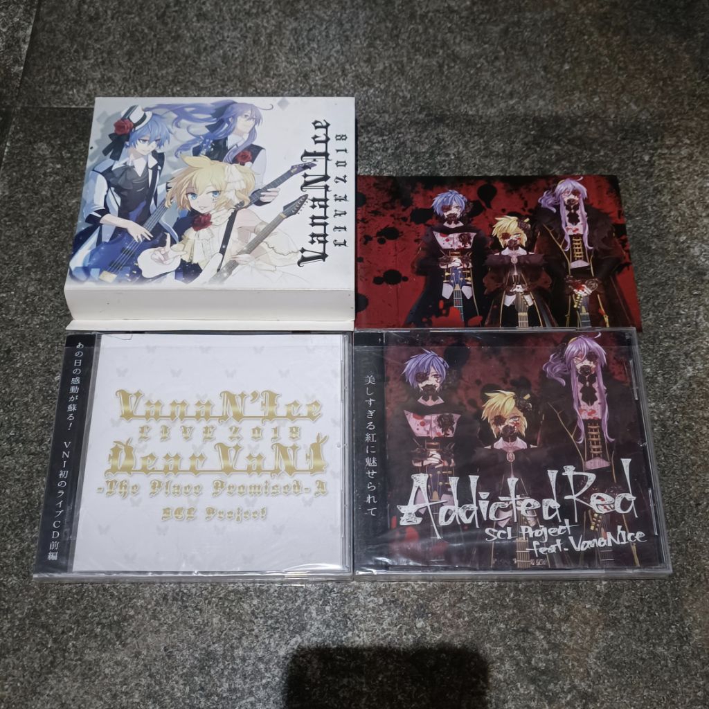 (BOOKED) Vocaloid VanaN'Ice CD (2): Addicted Red & The Place Promised (A)