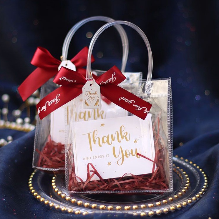 

BISA COD Grosir 1 Buah Tas Mika Kancing Hampers Goodie Bag Premium
