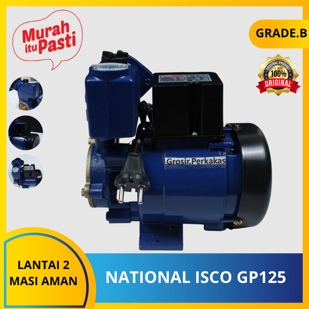Pompa Air ISCO DB -125 & 130 OTOMATIS listrik / EFOS / NATIONAL / DAB MESIN AIR.[B][#MESIN AIR]