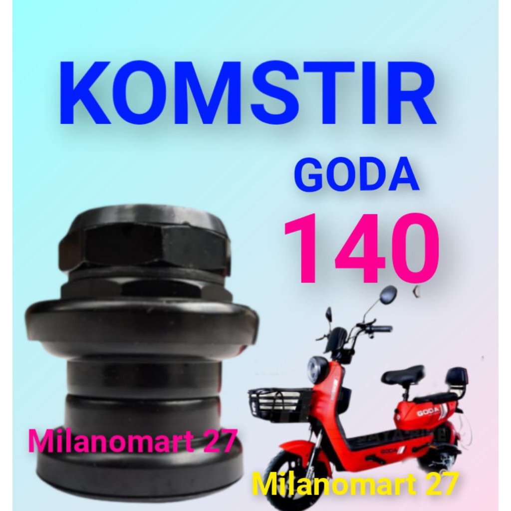komstir goda 140 kones headset sepeda listrik goda 140