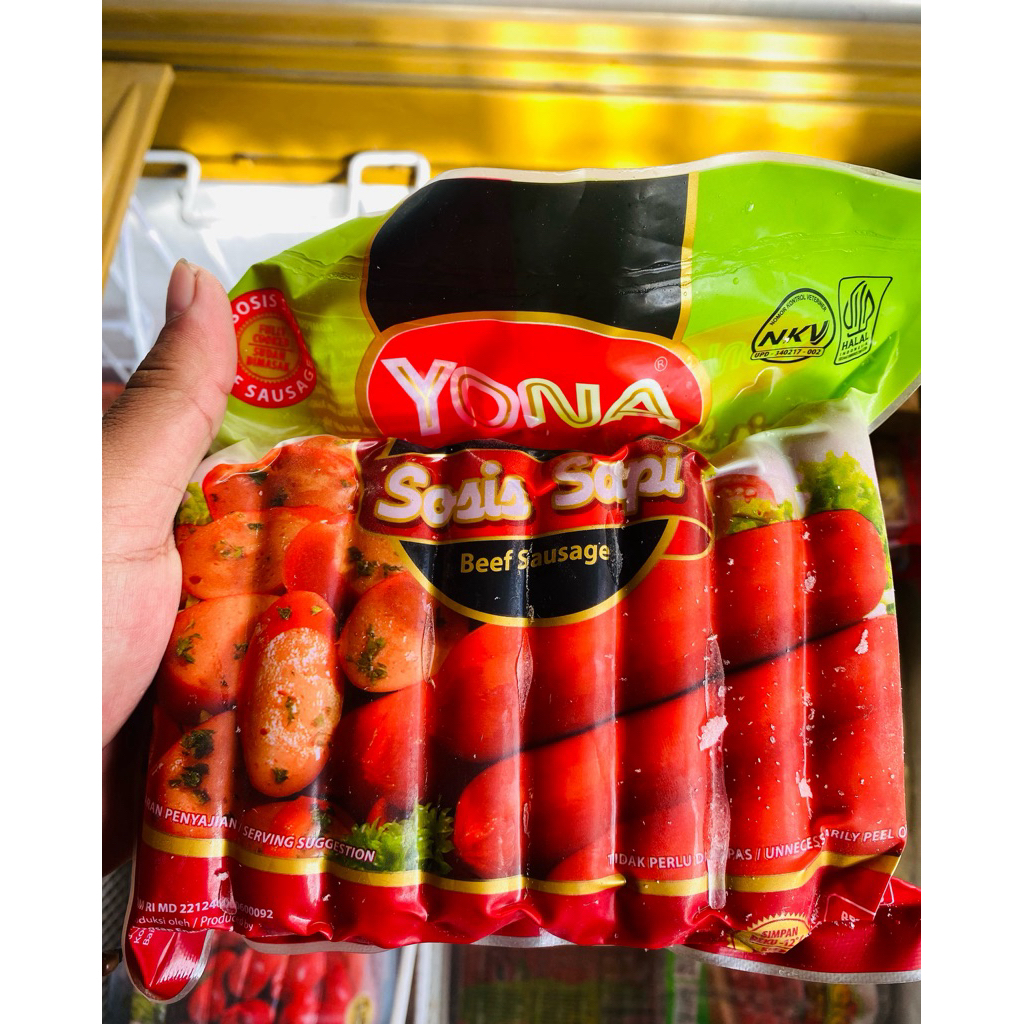 

Yona Sosis Sapi Beef sausageee 500gram ||