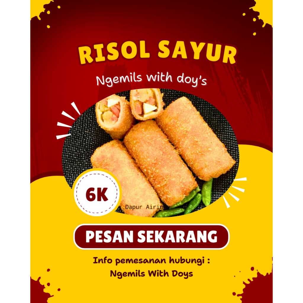 

RISOL SAYUR BY NGEMIL WITH DOYS