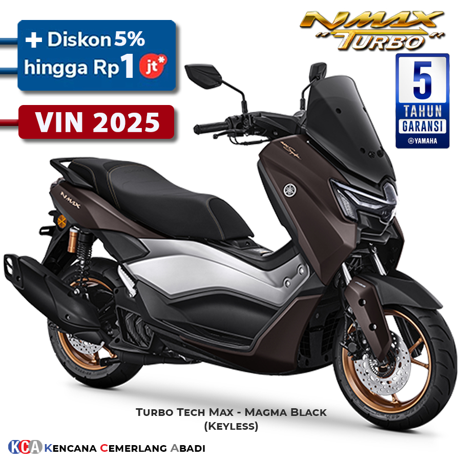 Yamaha NMax Turbo 155 Tech Max Keyless ABS Connected