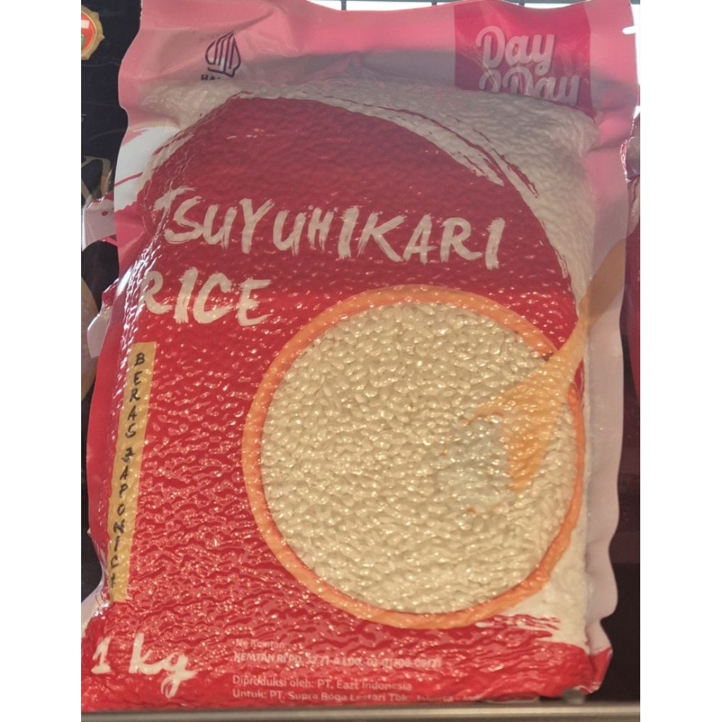 

Beras Premium Japonica TSUYUMIKARI Japonica Rice 1kg - RM.