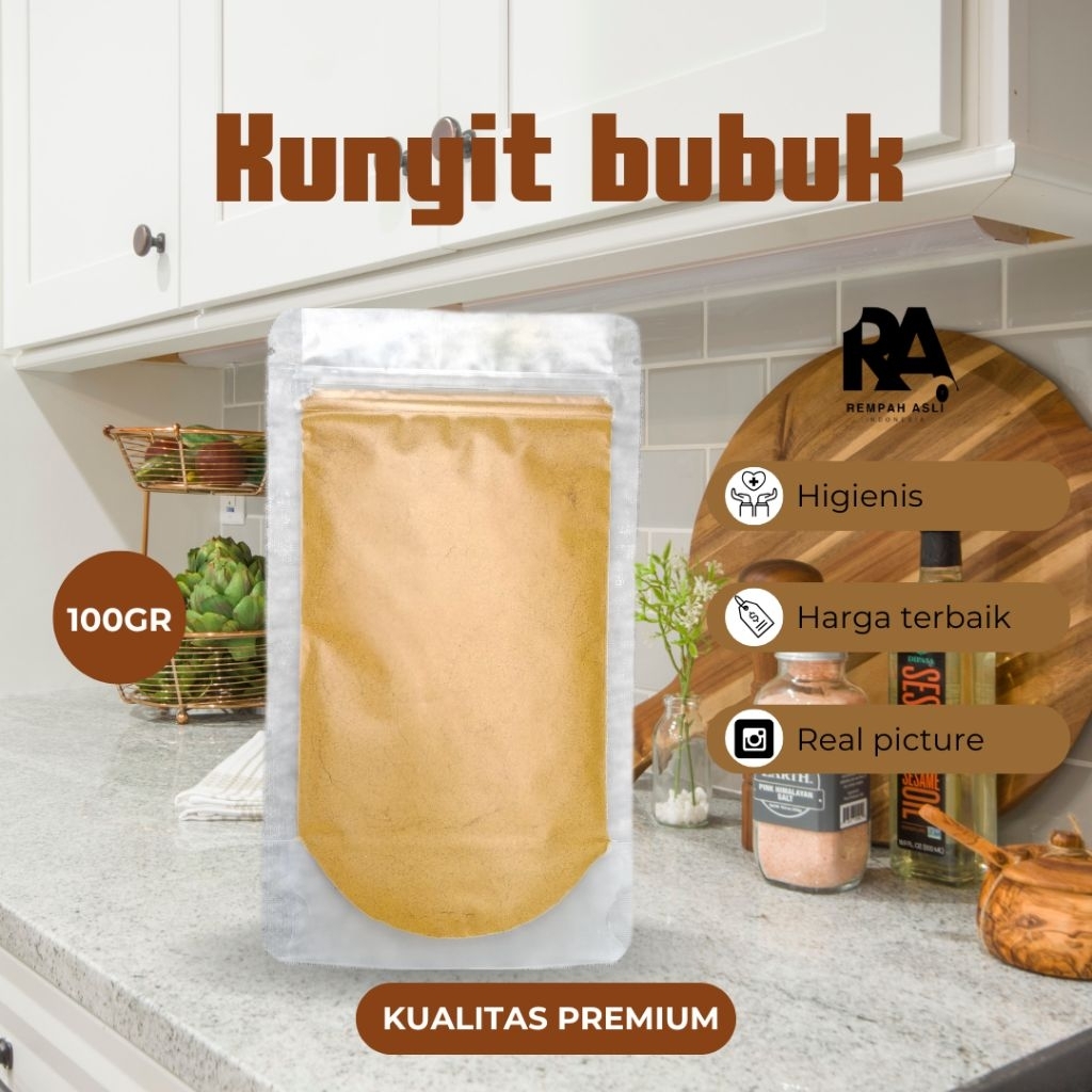 

Kunyit bubuk murni 100gr / Tumeric Powder / Ground Tumeric / JSR 100% PREMIUM QUALITY / Rempah Asli Indonesia