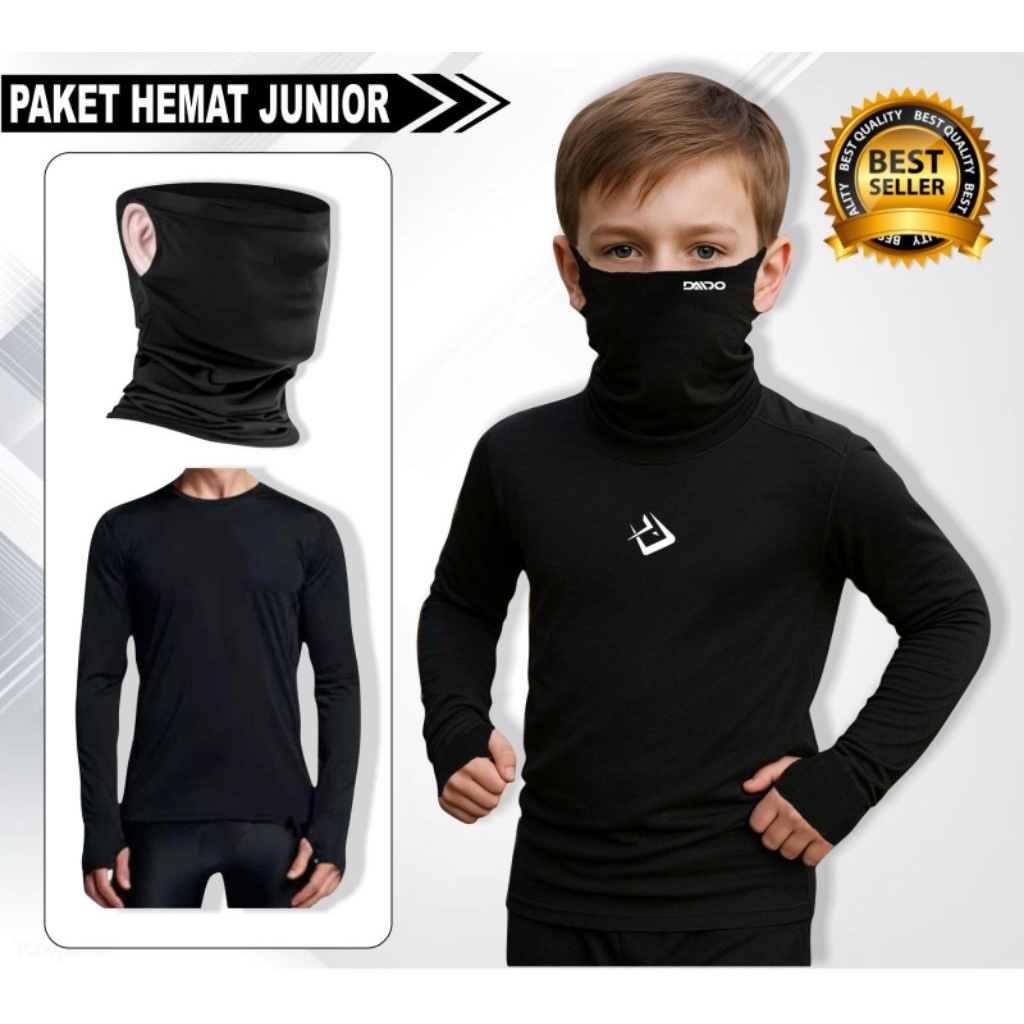 Baju manset lengan panjang anak mancing - Baju anak mancing murah dan buff mancing anak termurah