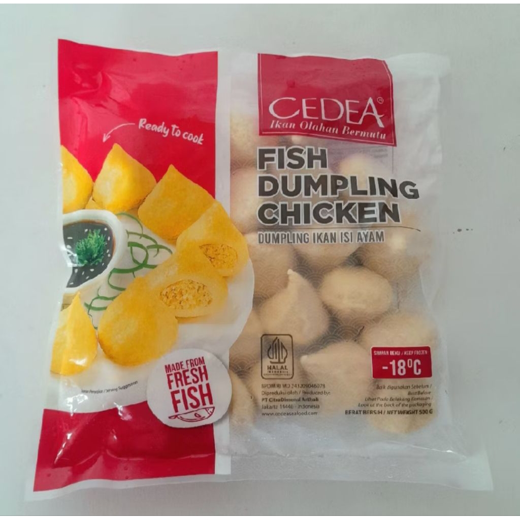 

CEDEA fish dumpling chiken 500gr