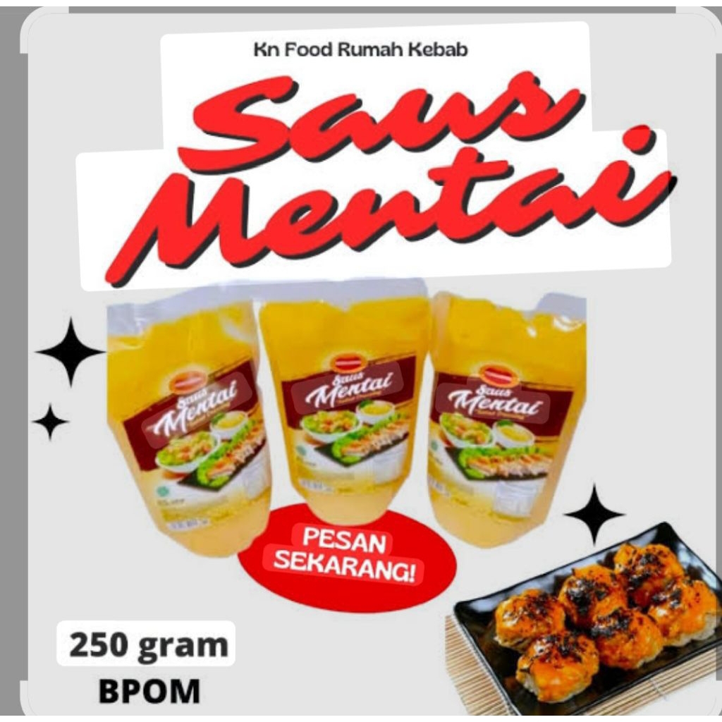 

Saos Mentai 250ml