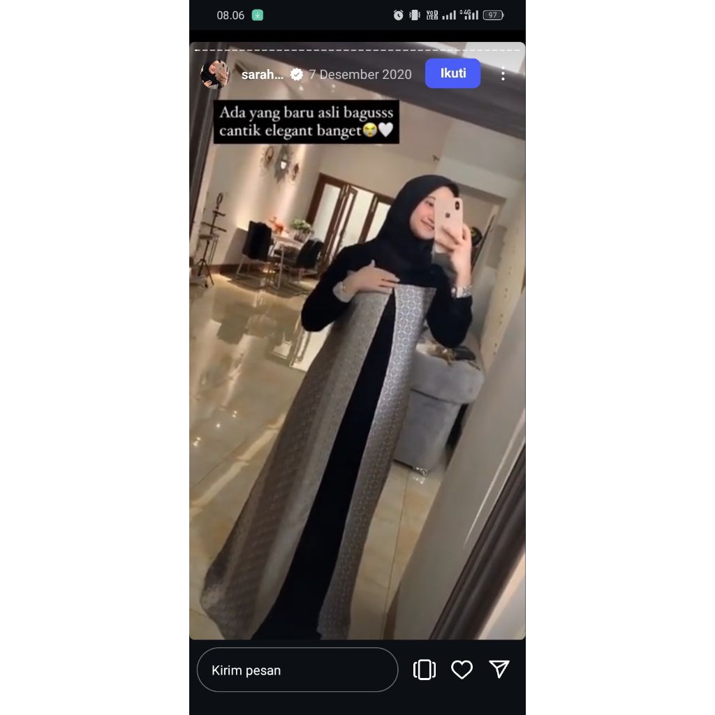 PRELOVED DRESS KALEELA SIZE M