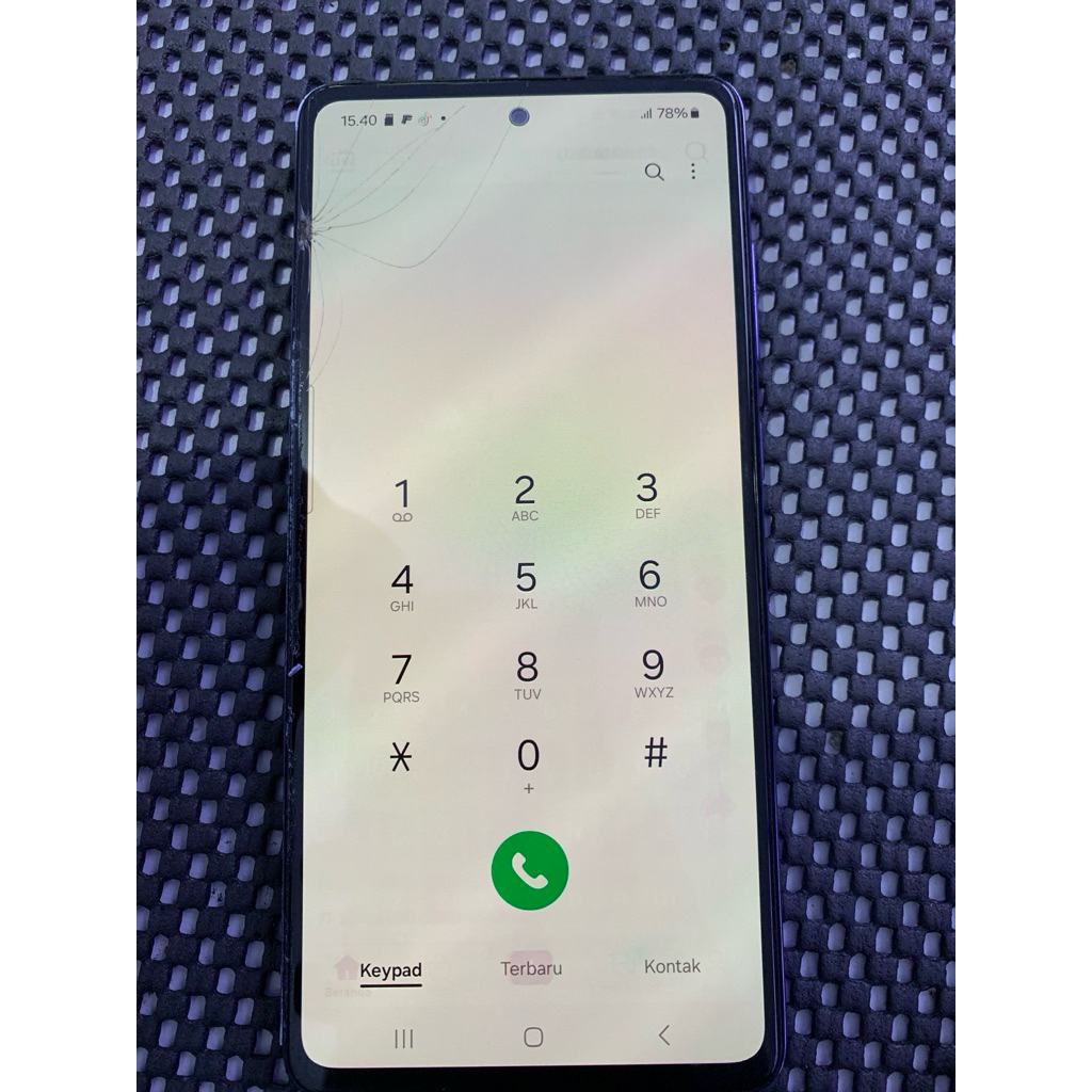 LCD only SAMSUNG A72 minus retak & shadow