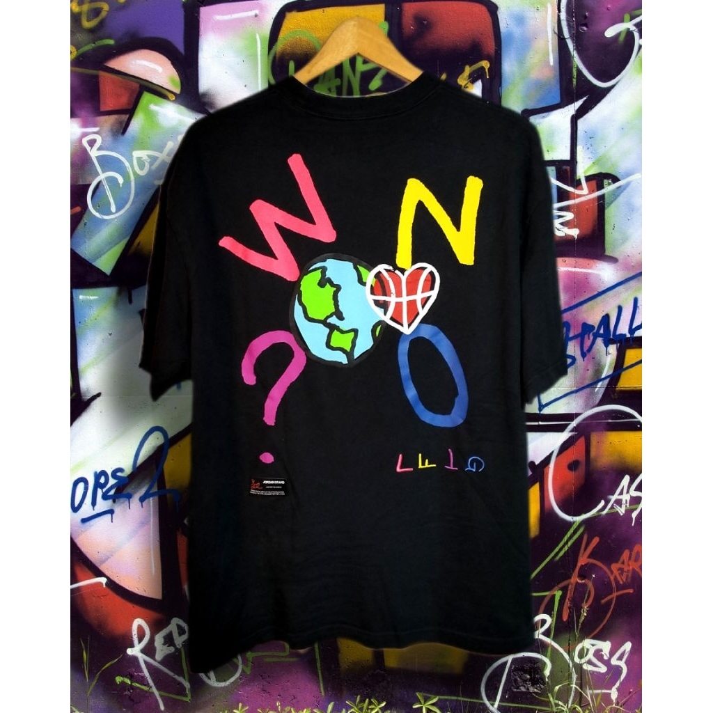 Jordan why not orginal kaos brand second/bekas/branded