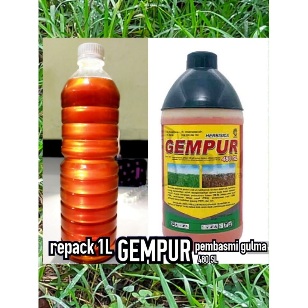obat rumput gempur repack 1liter.efektif membasmi rumput.liar