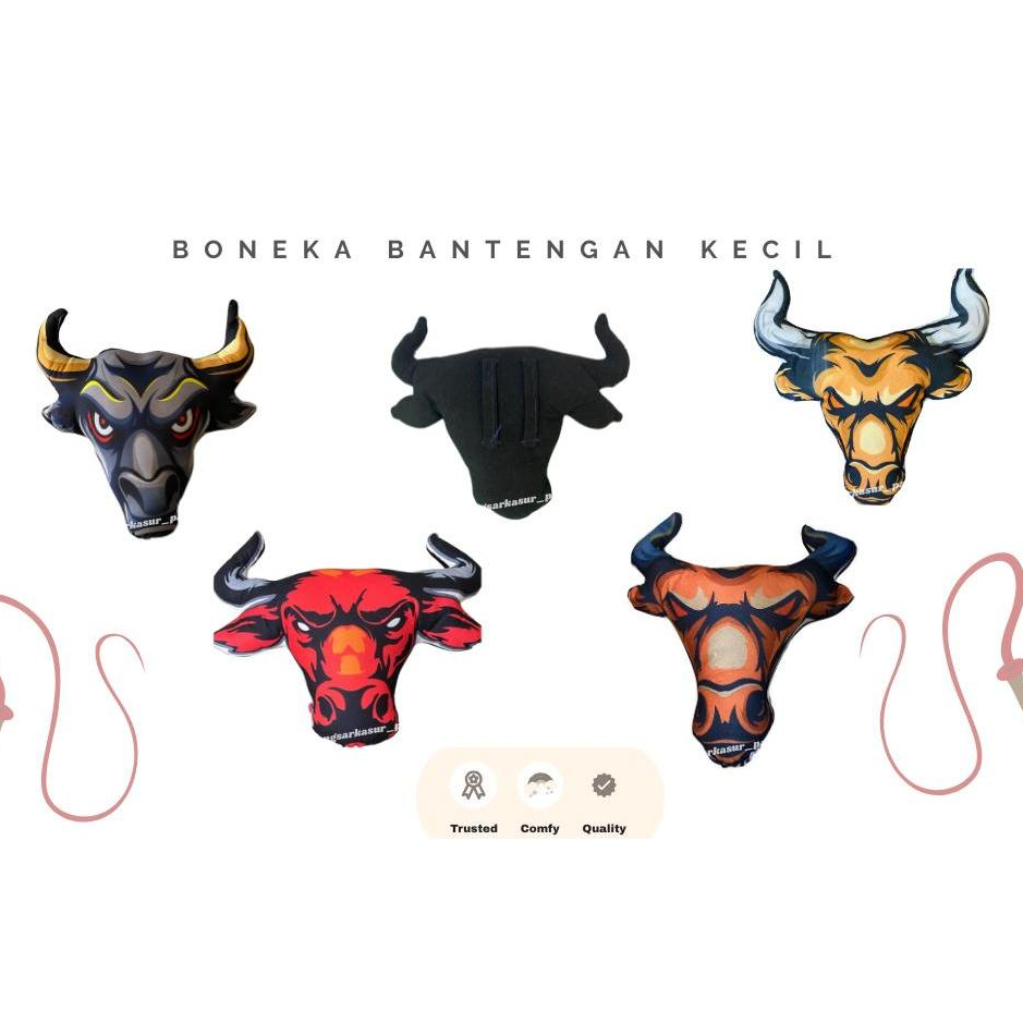 BONEKA BANTENGAN - Kepala Bantengan Mberot Mainan Banteng Anak