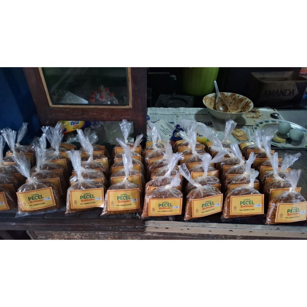 

bumbu pecel kalibader 250gram