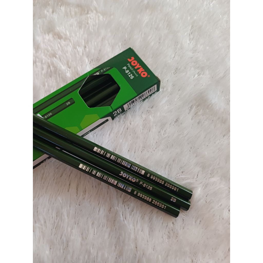 

Pensil 2B Joyko perkotak (12pensil)