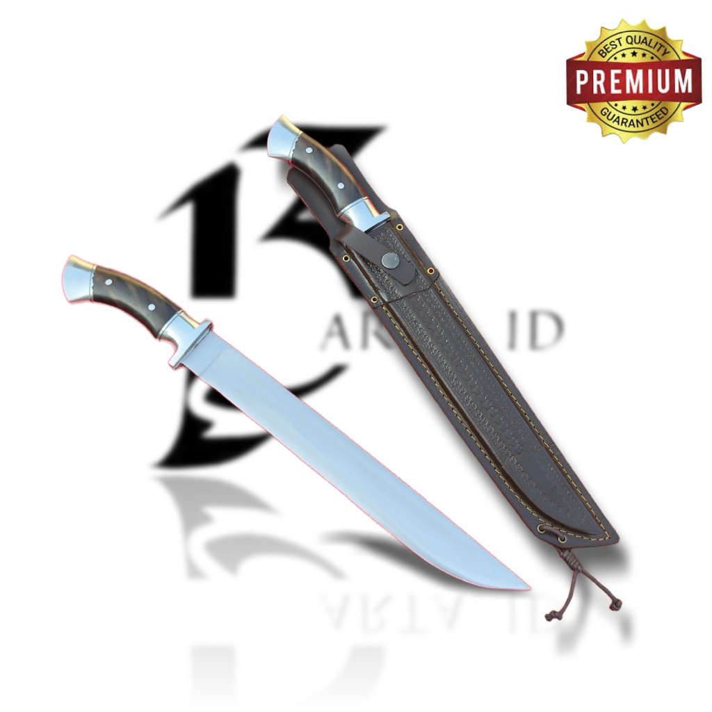 Pisau Dapur Profesional Kitchen Knife HSS Sarung Kulit