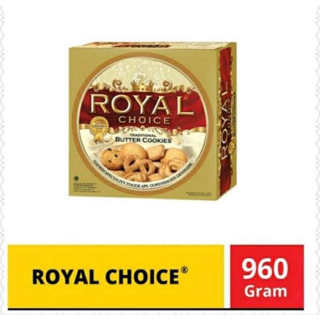 

Royal Choice Monde Butter Cookies 960gr Murah