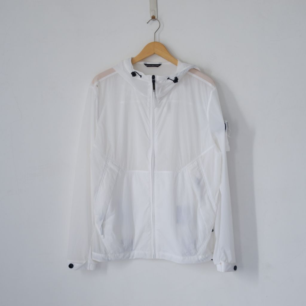[MINUS] Nat-Geo Unisex Wallace Windproof Jacket White