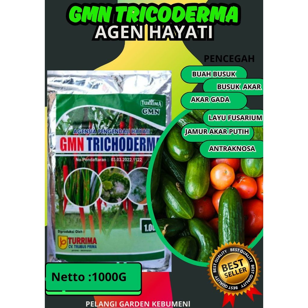 TERLARIS  Trichoderma Erinaceum, Trichoderma Cacao Isi 1kg