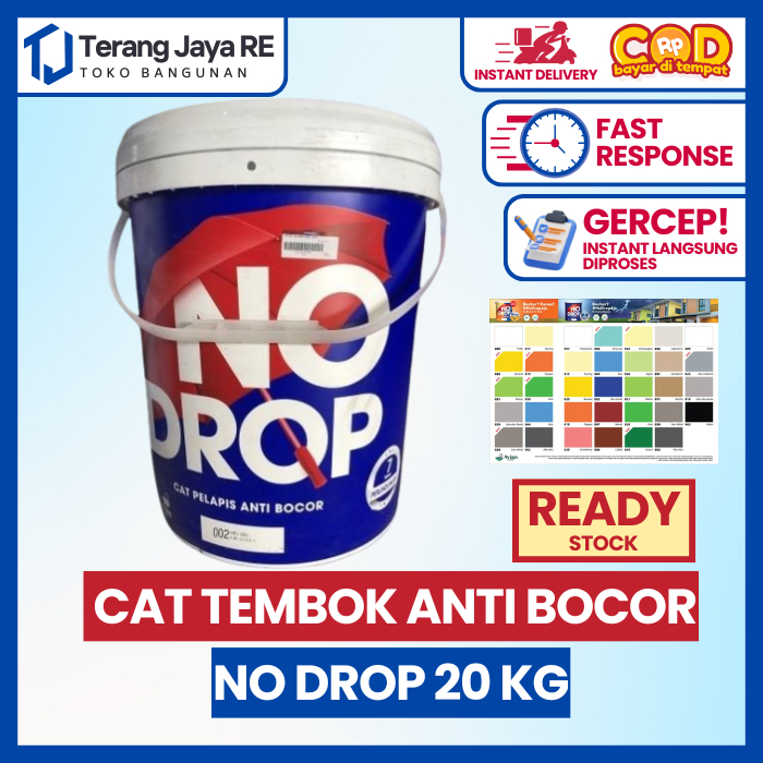 No Drop 20 Kg Cat pelapis tembok anti bocor - nodrop pail
