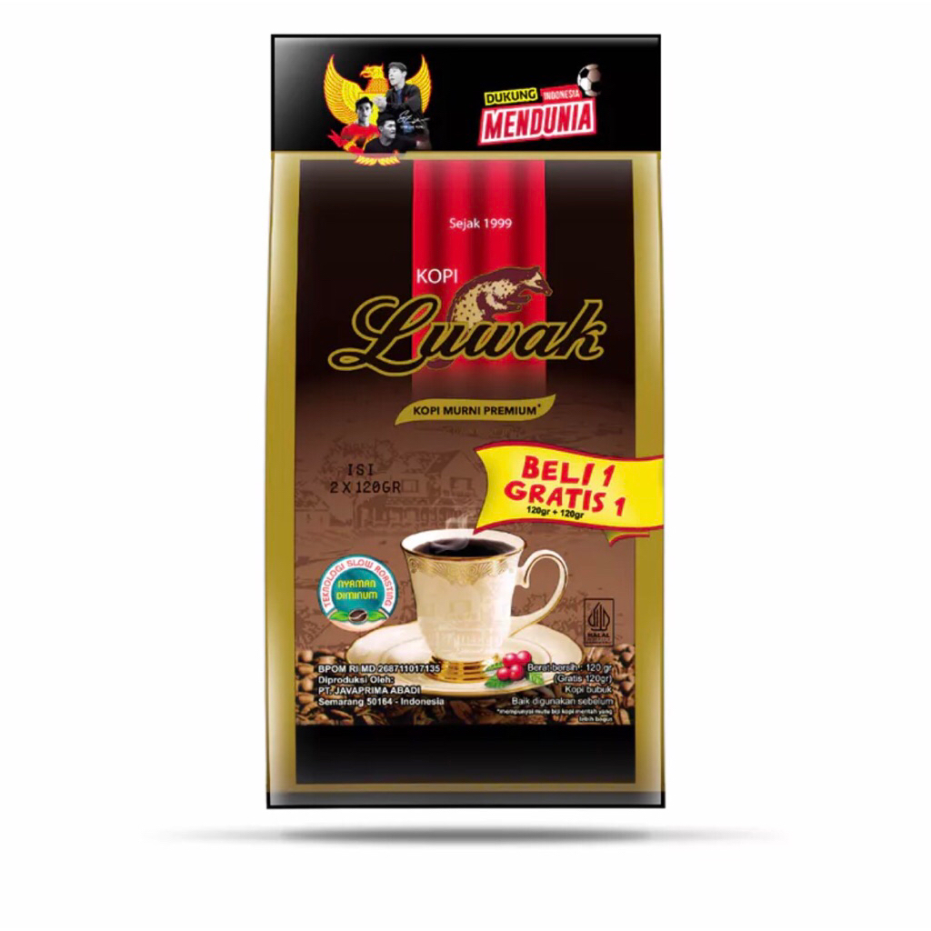 

Kopi Luwak Kopi Hitam Murni (BELI 1 GRATIS 1)