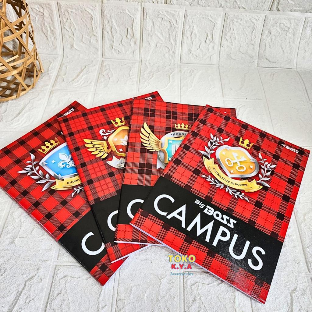 

(5PCS) BUKU TULIS BIG BOSS CAMPUS MURAH ISI 50 LEMBAR PANJANG/BOXY