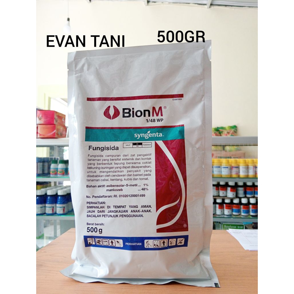 Fungisida Bion M 100% Original 500 Grarn Syngenta