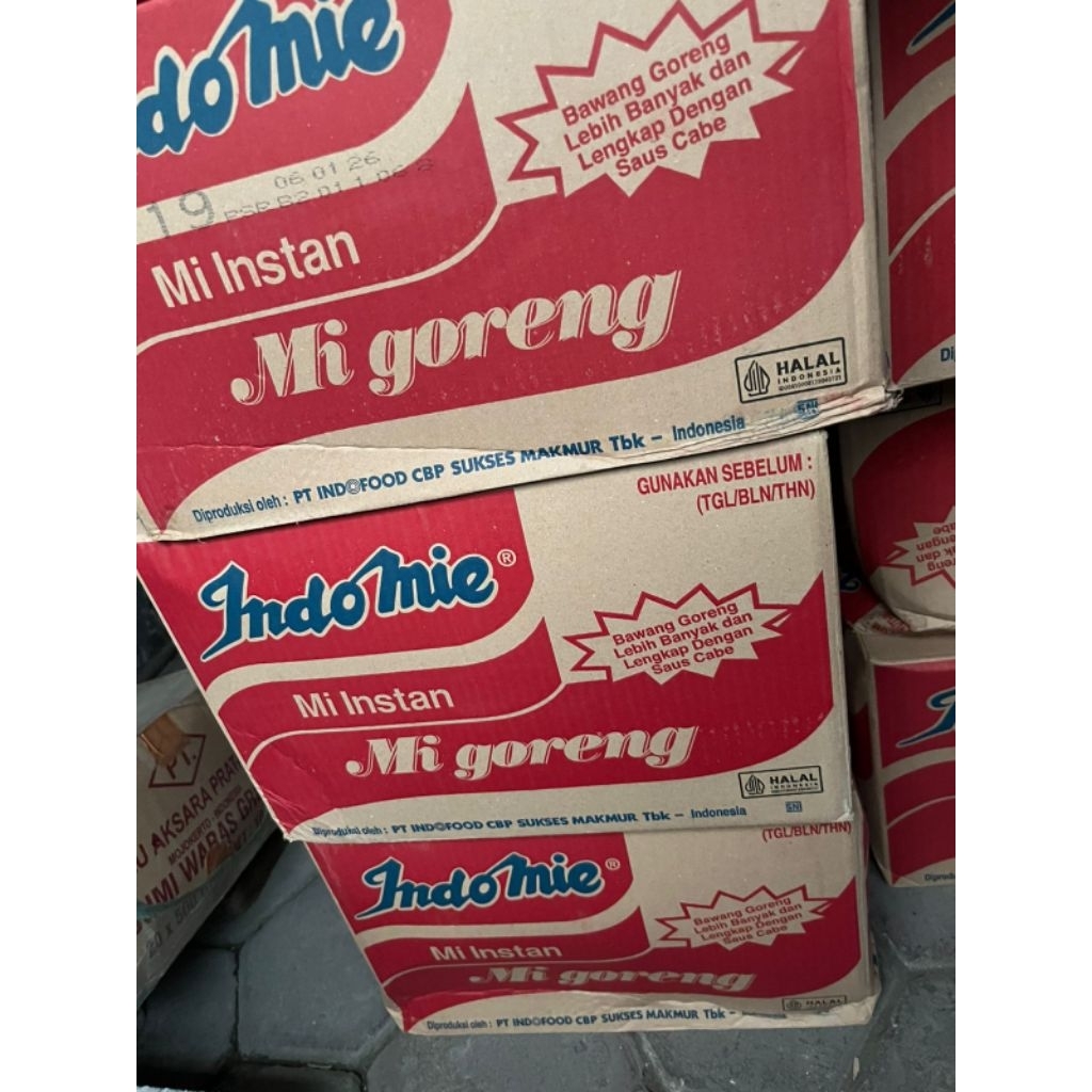 

INDOMIE GORENG 1 KARTON