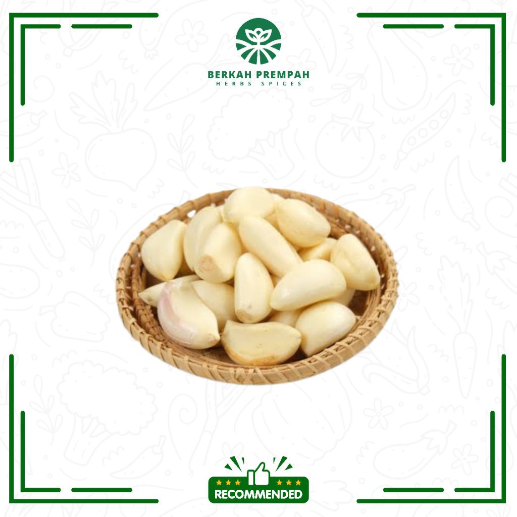 

Bawang putih kupas segar - Berkahprempah
