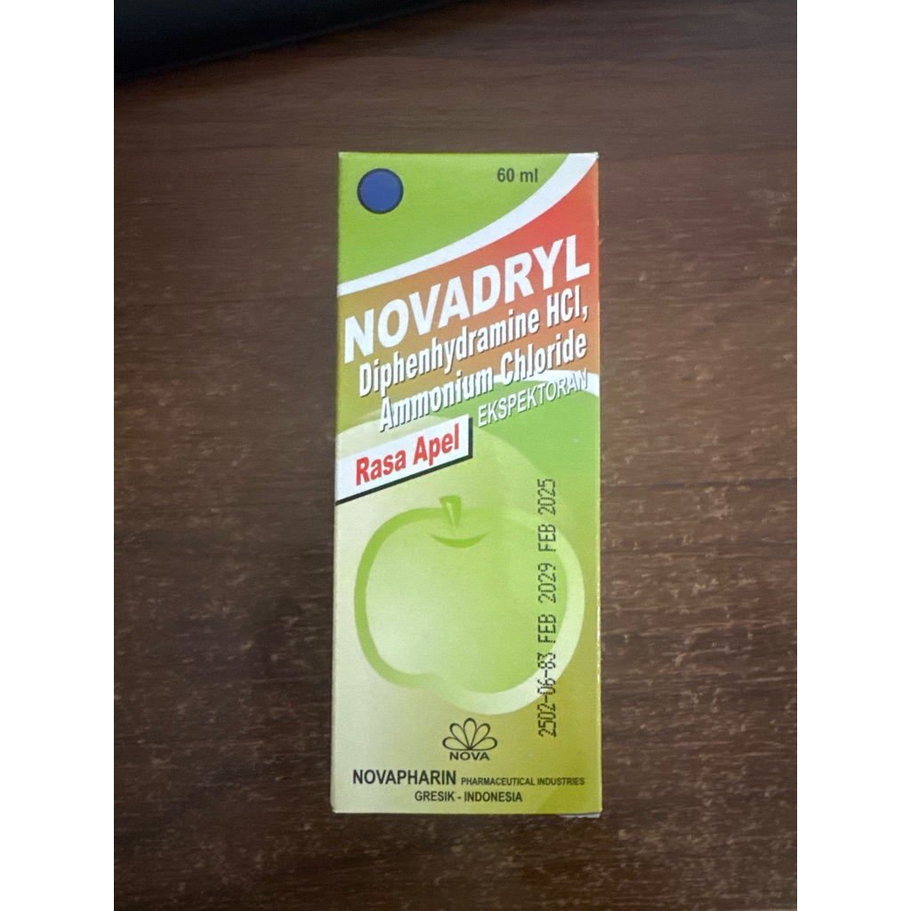 

novadryl sirup 60ml