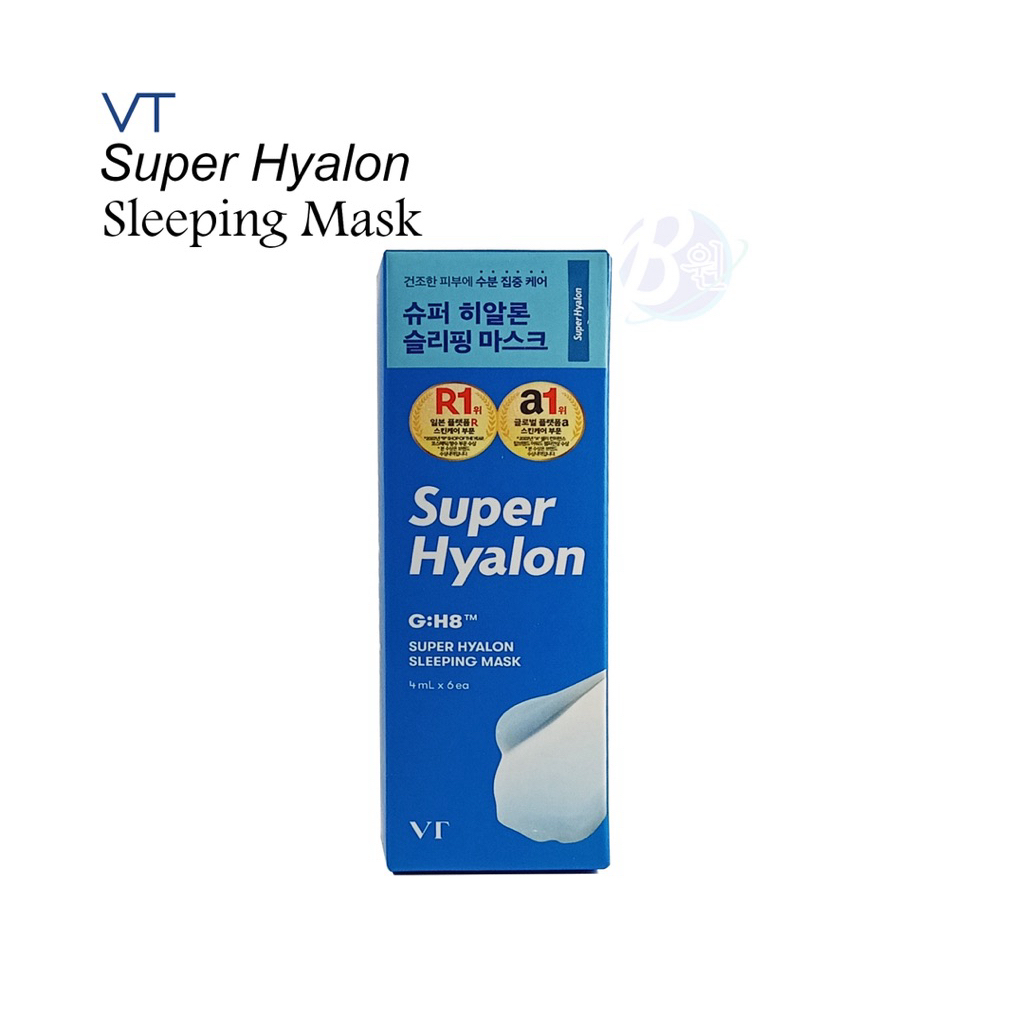 VT Super Hyalon Sleeping Mask 4ml x 6pcs