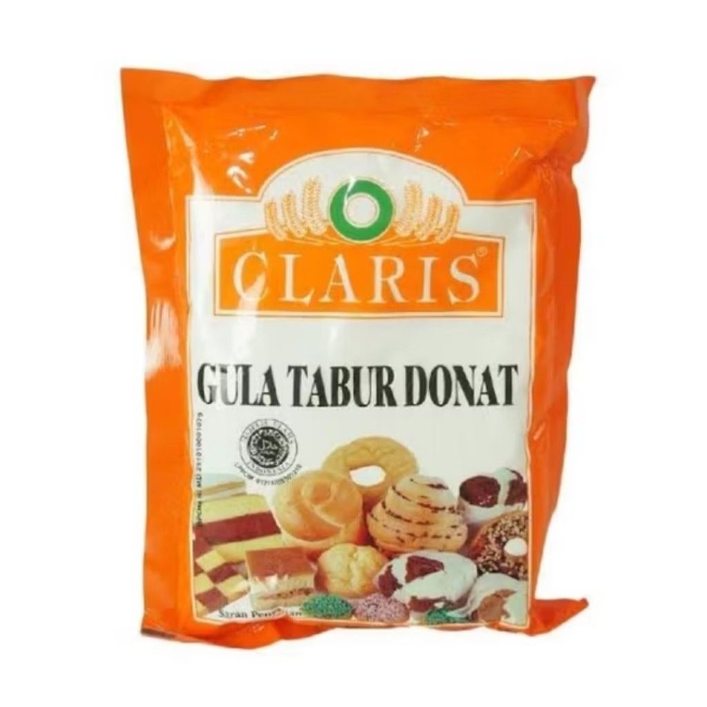 

gula tabur donat claris 250gr