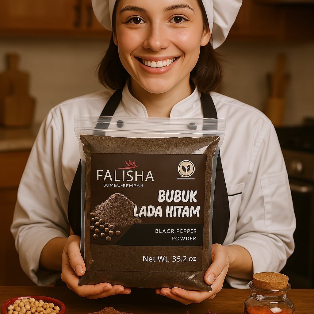 

Lada Hitam Bubuk 1Kg // Pure Black Pepper Powder 1Kg // Aneka Bumbu Rempah Bubuk // Masak // Spices