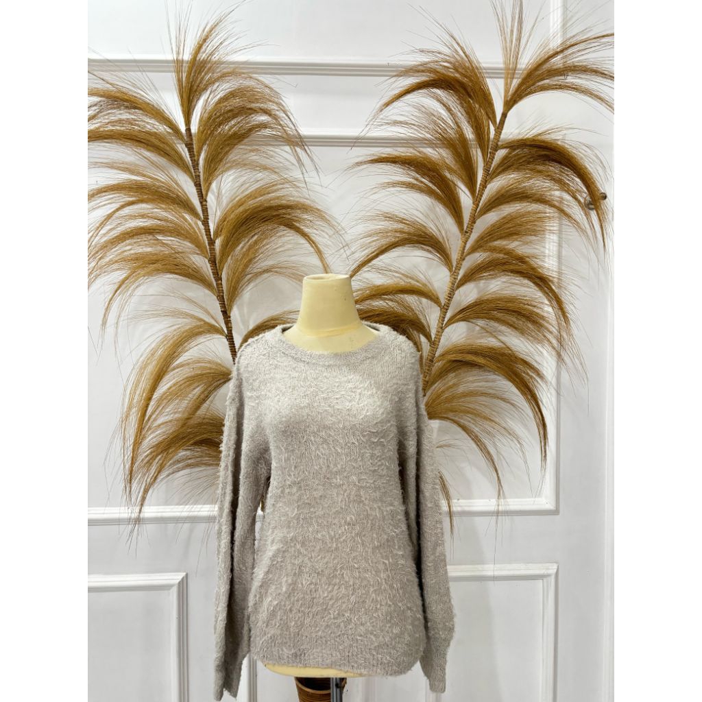 New Cardigan Fuzzy Bulu Halus