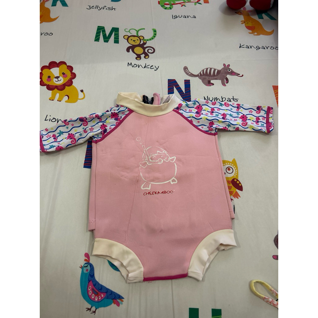 (Preloved) Baju Renang Cheekaaboo 100% Neoprene