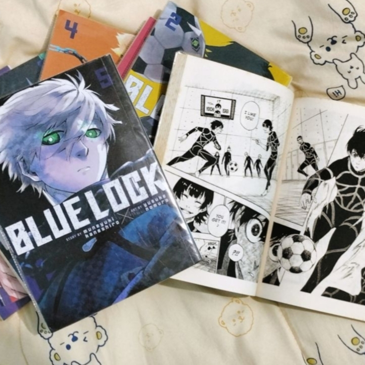 Set Komik Blue Lock Vol 1–8 Preloved