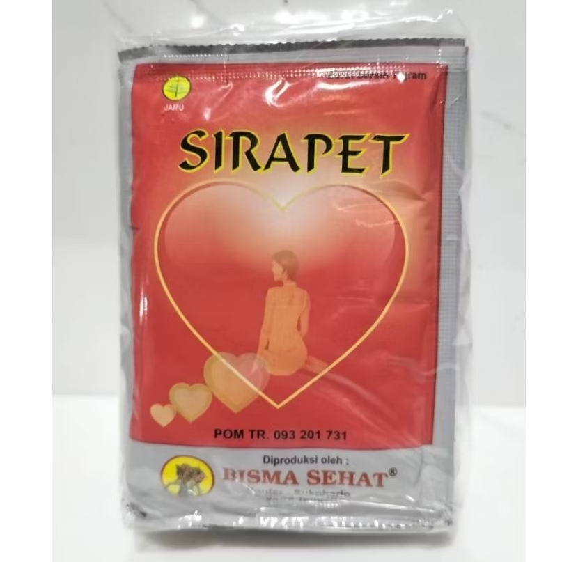 

Jamu Sirapet ( Sari Rapet ) Serbuk - Bisma Sehat isi 10 sachet