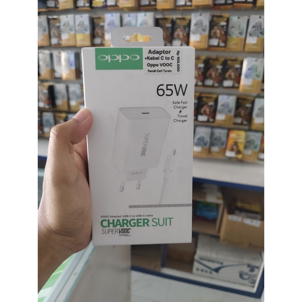 CHARGER BRAND OPPO VOOC 65W