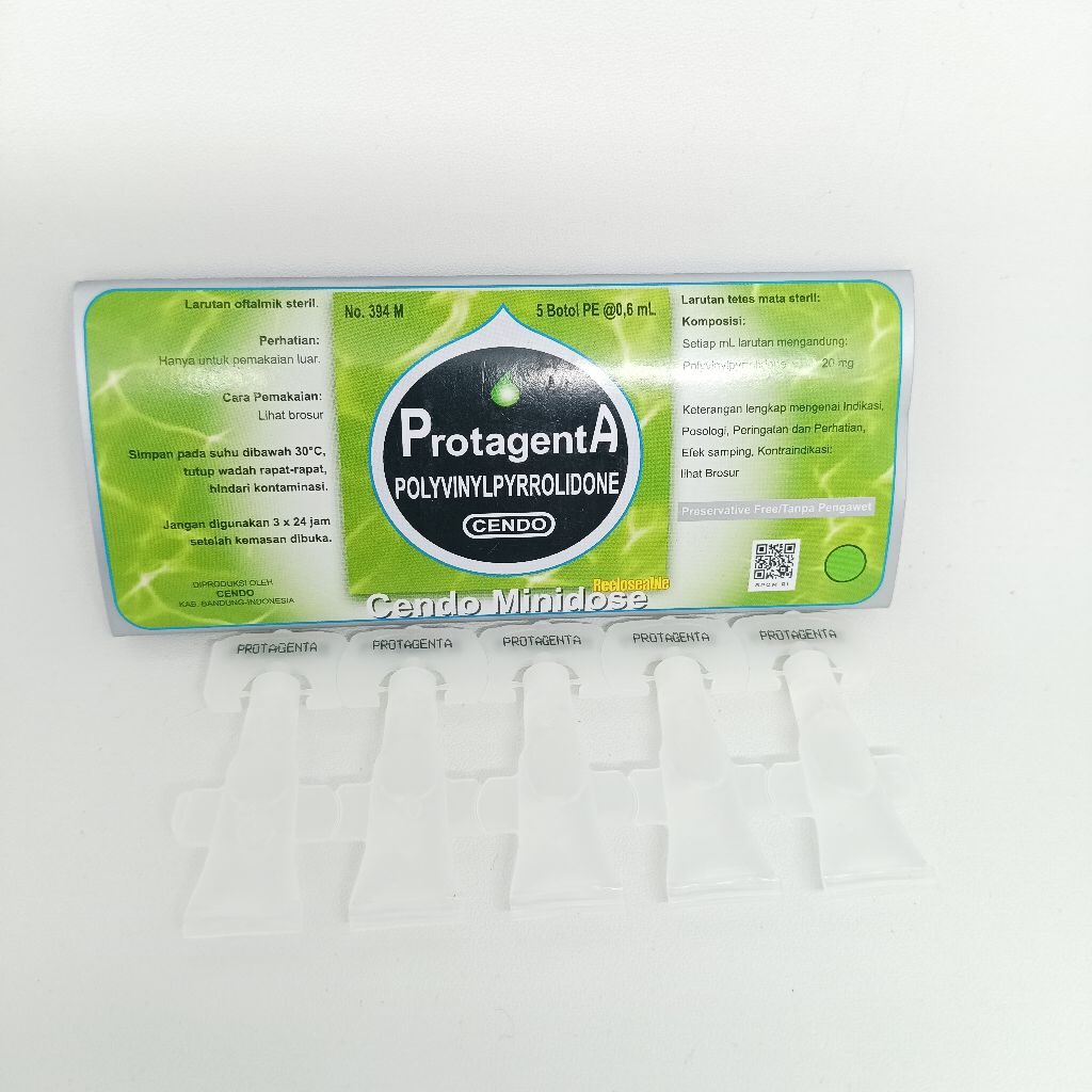 CENDO PROTAGENTA TETES MATA / MINIDOSE STRIP / MATA KERING