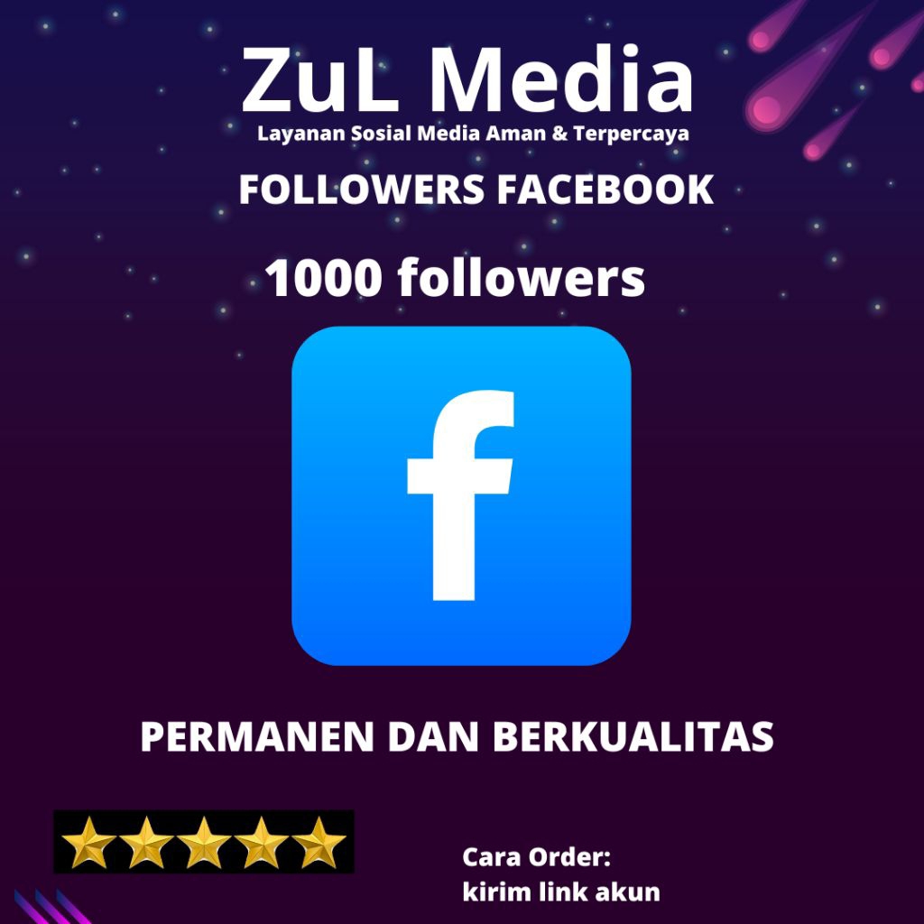 FOLLOWERS FACEBOOK TERMURAH DAN PERMANEN
