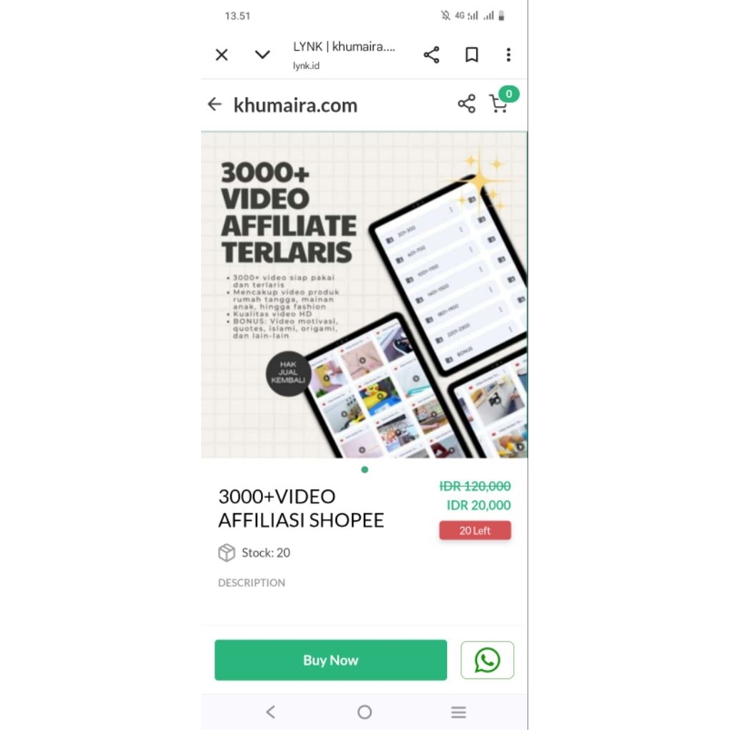 bank konten shopee affiliate