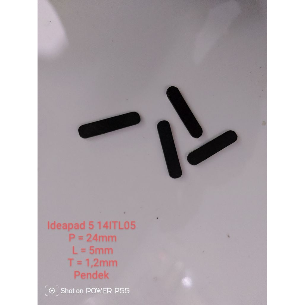 DIY Karet Bantalan Laptop Lenovo IdeaPad 5 14ITL05 14IIL05 harga satuan