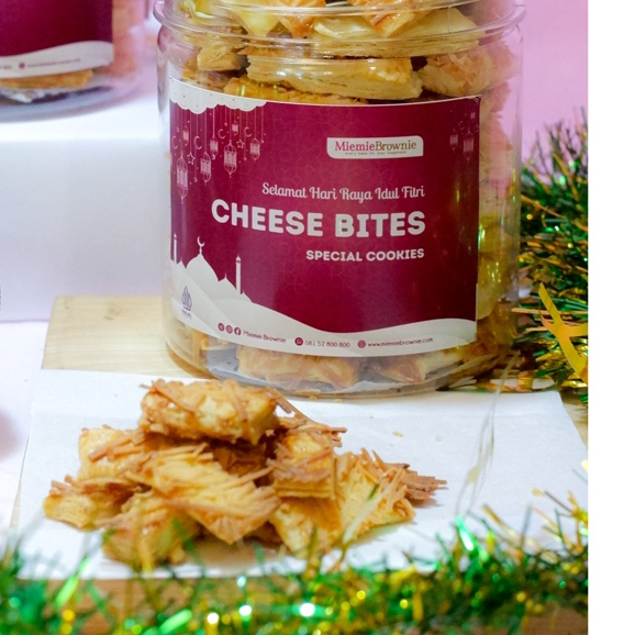 

Cookies Cheese Bites - Miemie Brownie