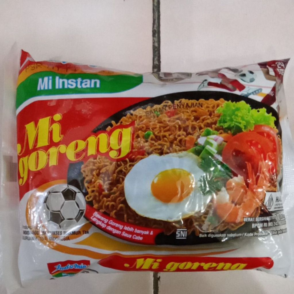

Indomie Mi Instan Mi Goreng 85gr