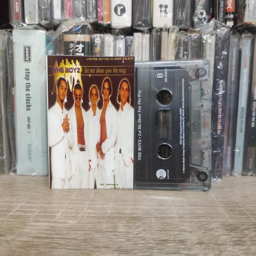 kaset pita tape original the boyz - let me show the way