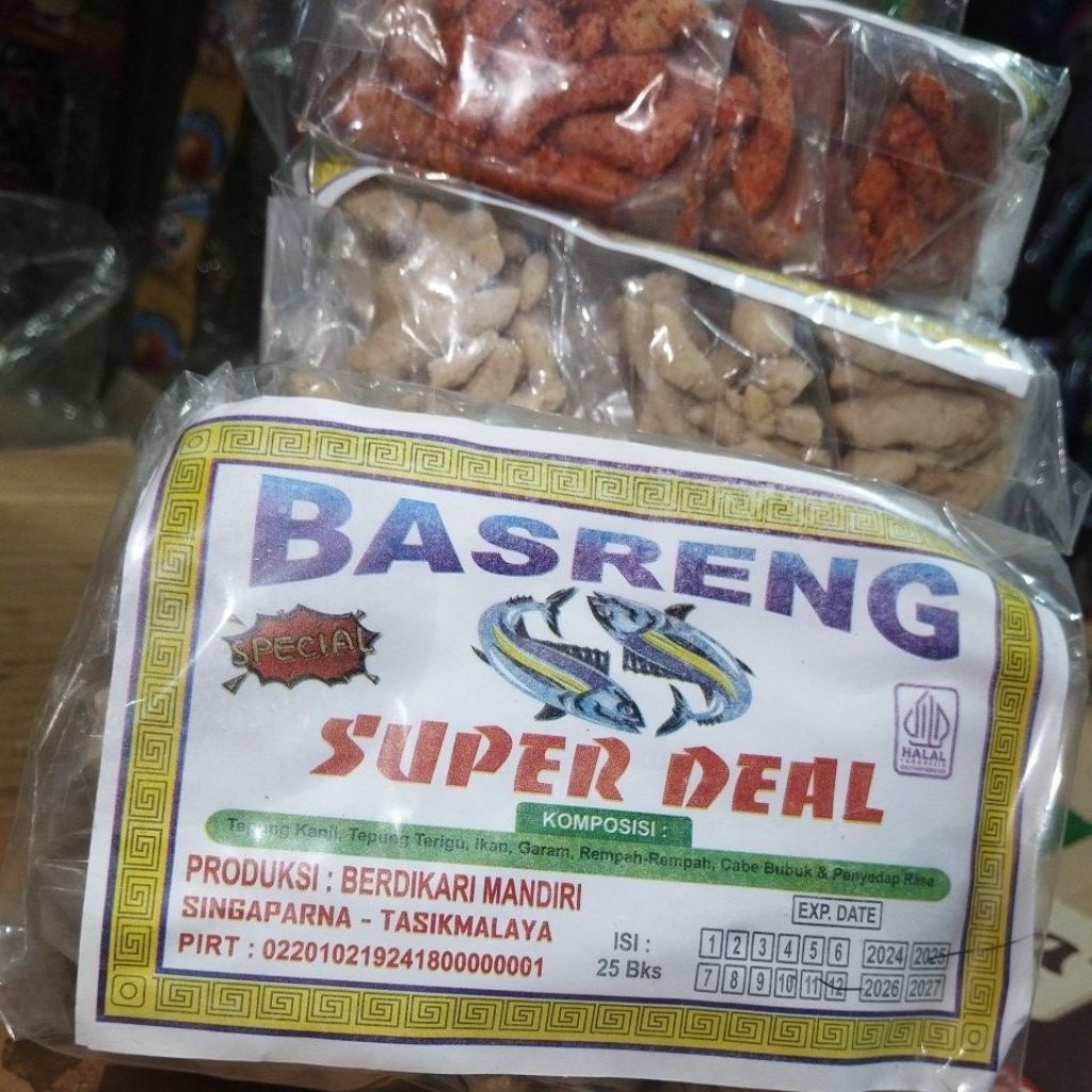 

SUPER BASRENG PEDES GURIH & ORIGINAL 1PACK @25PCS