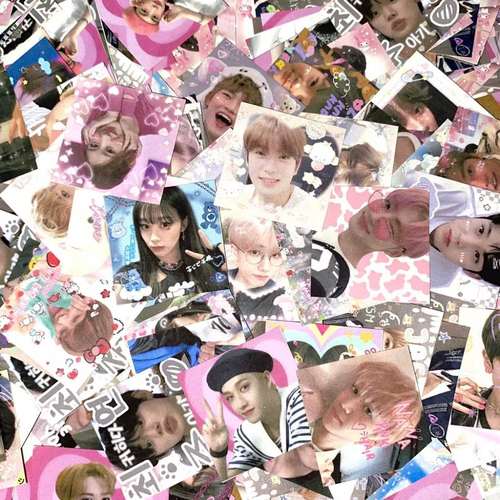 

[ 50 Pcs ] Deco Stiker Kpop For Freebies ✨