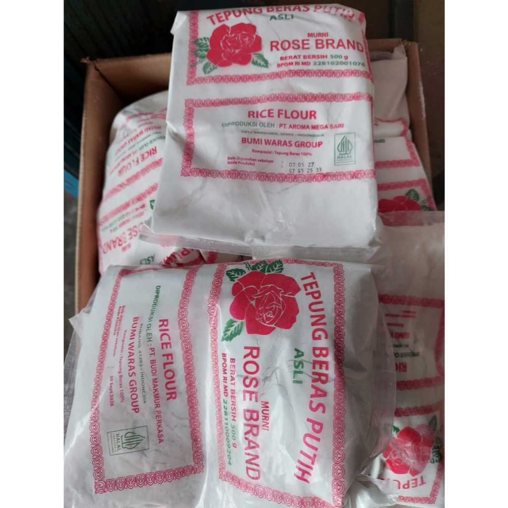 

Tepung Beras Putih Rose Brand 500 gram